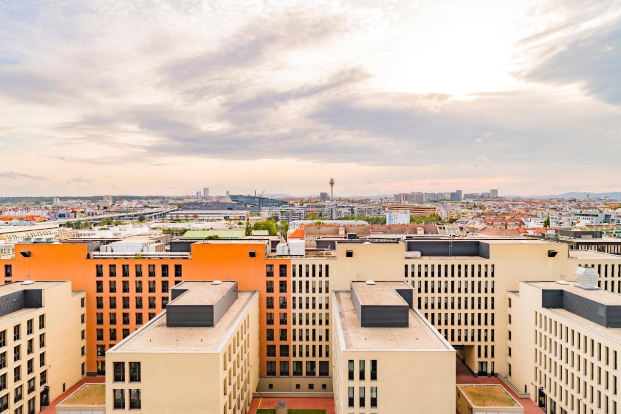 Triiiple Tower Dream Apartments With Rooftop-Summer-Pool Wien Exterior foto