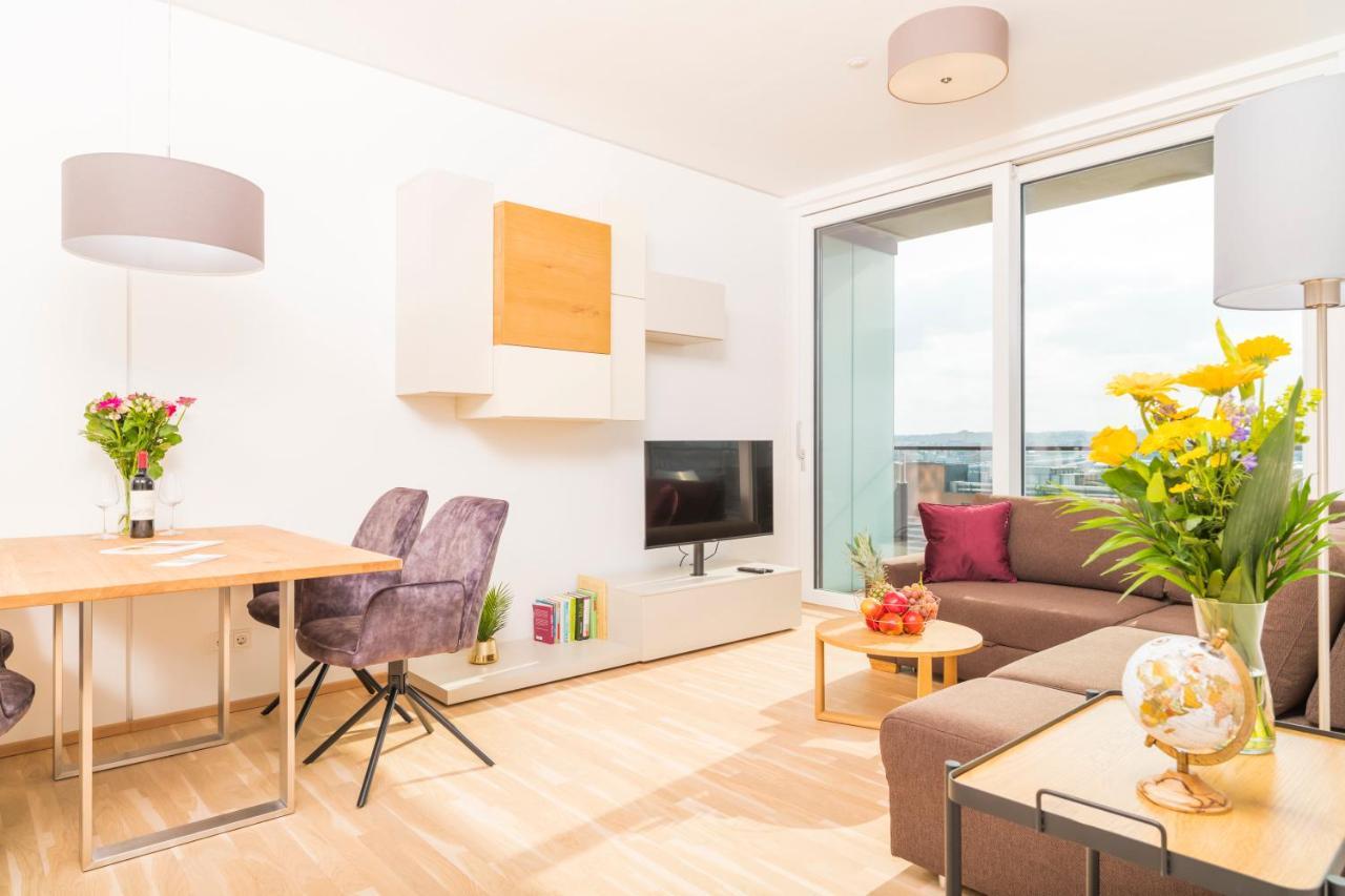 Triiiple Tower Dream Apartments With Rooftop-Summer-Pool Wien Exterior foto