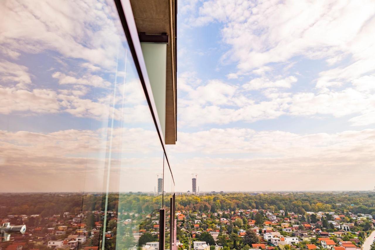 Triiiple Tower Dream Apartments With Rooftop-Summer-Pool Wien Exterior foto