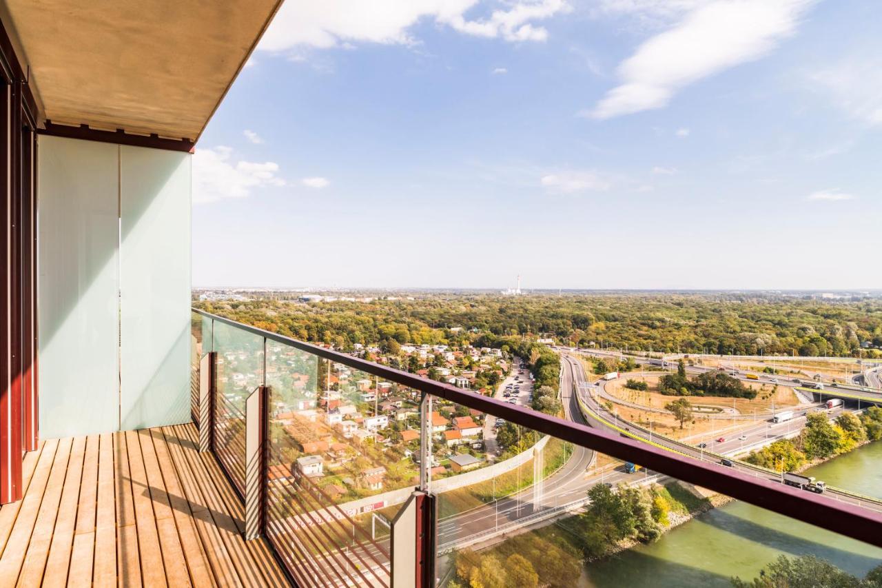 Triiiple Tower Dream Apartments With Rooftop-Summer-Pool Wien Exterior foto