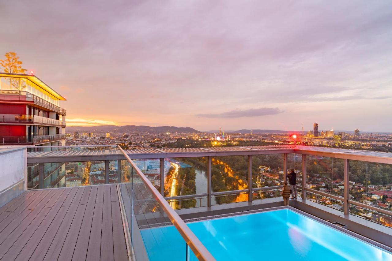 Triiiple Tower Dream Apartments With Rooftop-Summer-Pool Wien Exterior foto