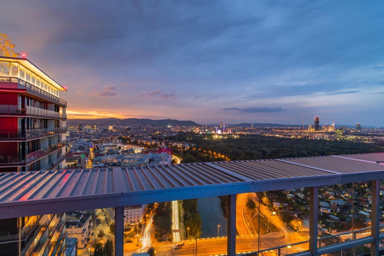 Triiiple Tower Dream Apartments With Rooftop-Summer-Pool Wien Exterior foto